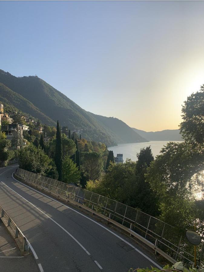Casa Giulietta Caronti With View Of Lake Como Blevio Eksteriør bilde