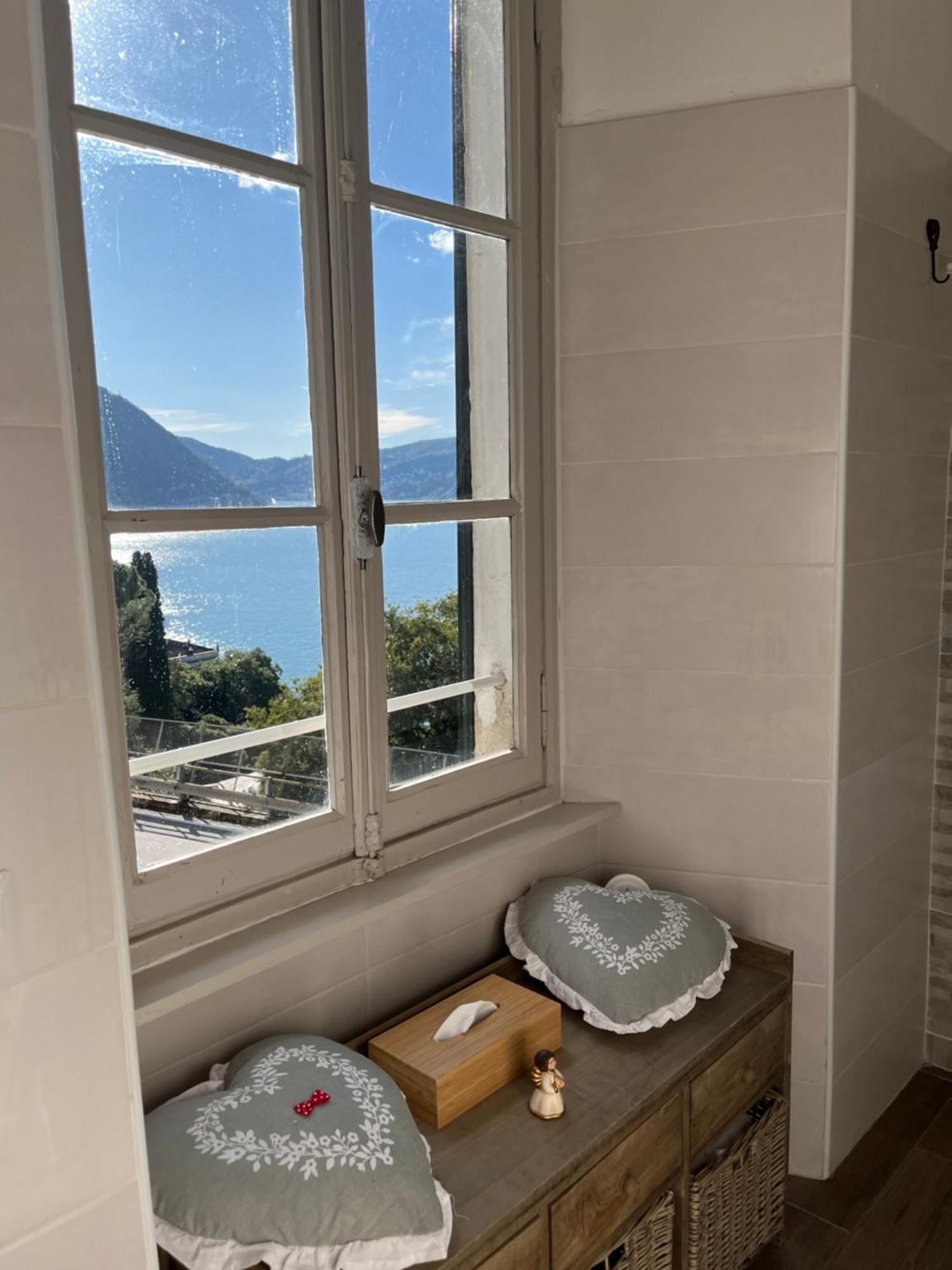 Casa Giulietta Caronti With View Of Lake Como Blevio Eksteriør bilde